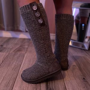 Gray Knit Ugg
